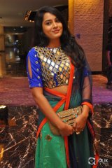 Himaja at Shatamanam Bhavati Movie Success Meet